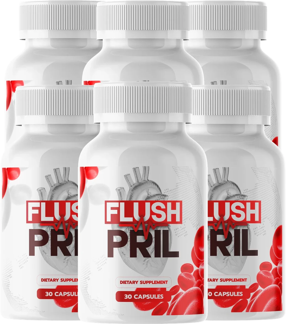 FlushPril 6 bottle best value package
